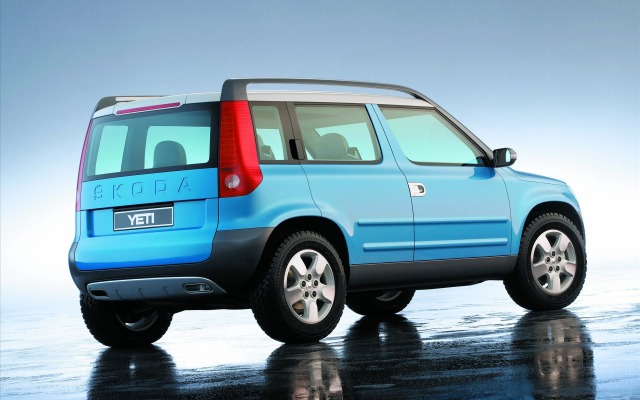 Skoda Yeti Concept 2009. Desktop wallpaper