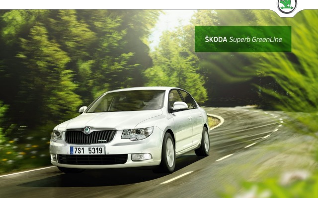 Skoda Superb 2011. Desktop wallpaper