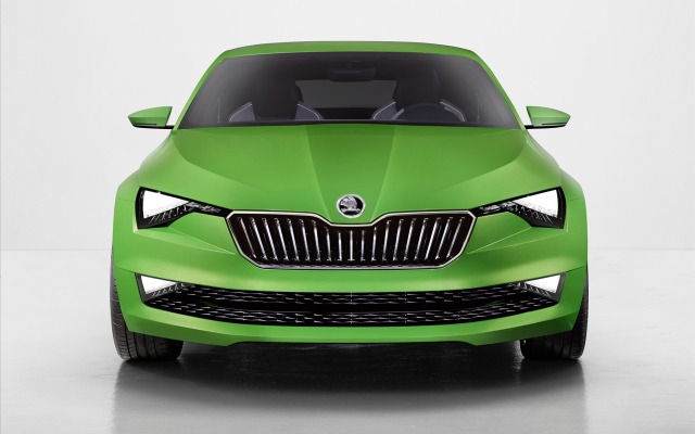 Skoda VisionC Concept 2014. Desktop wallpaper