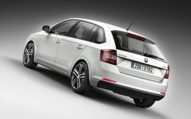 Skoda Rapid Spaceback 2014. Desktop wallpaper