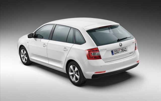 Skoda Rapid Spaceback 2014. Desktop wallpaper