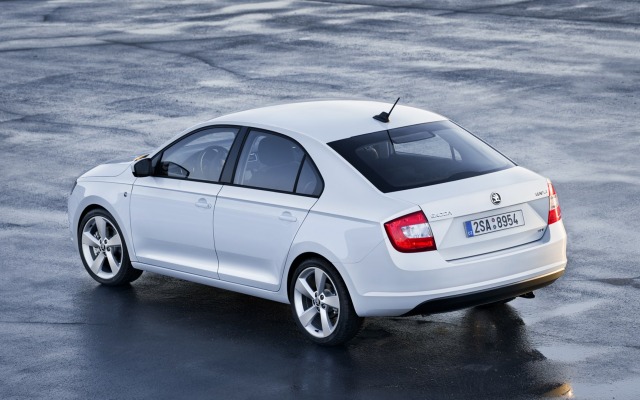 Skoda Rapid 2013. Desktop wallpaper