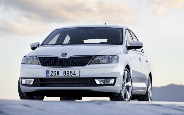 Skoda Rapid 2013. Desktop wallpaper