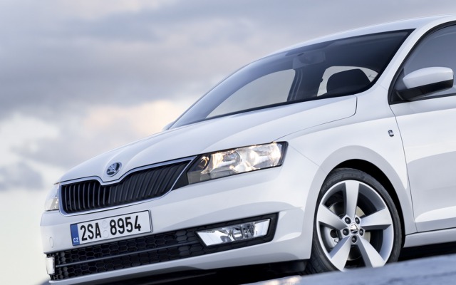 Skoda Rapid 2013. Desktop wallpaper