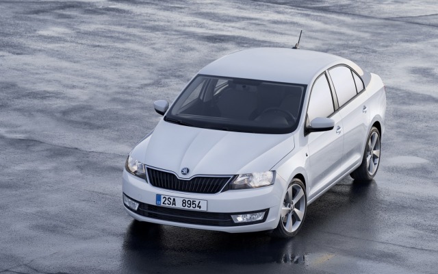 Skoda Rapid 2013. Desktop wallpaper