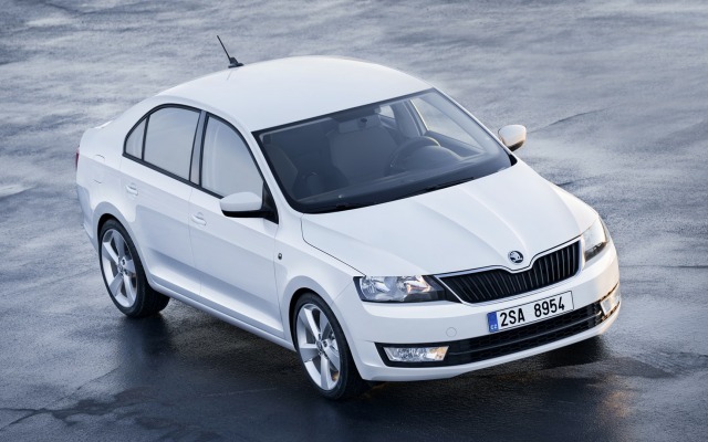 Skoda Rapid 2013. Desktop wallpaper