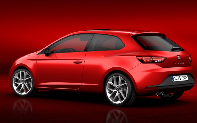 SEAT Leon SC 2014. Desktop wallpaper