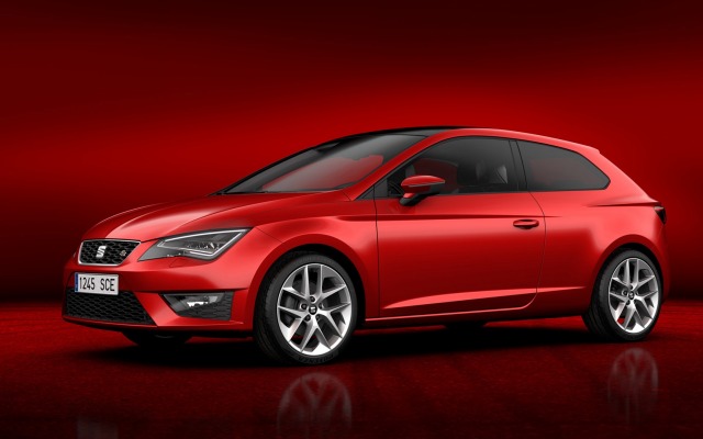 SEAT Leon SC 2014. Desktop wallpaper