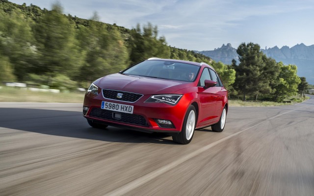 SEAT Leon ST 4Drive 2015. Desktop wallpaper