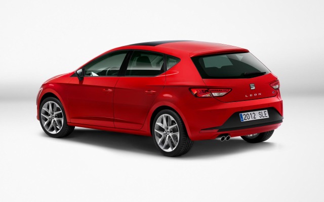 SEAT Leon 2013. Desktop wallpaper