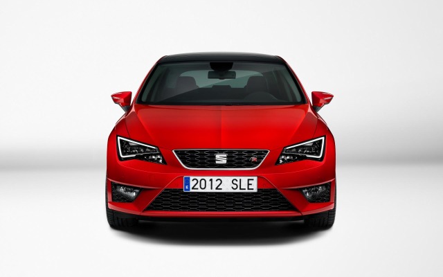 SEAT Leon 2013. Desktop wallpaper