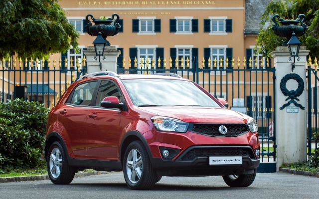 SsangYong Korando 2014. Desktop wallpaper