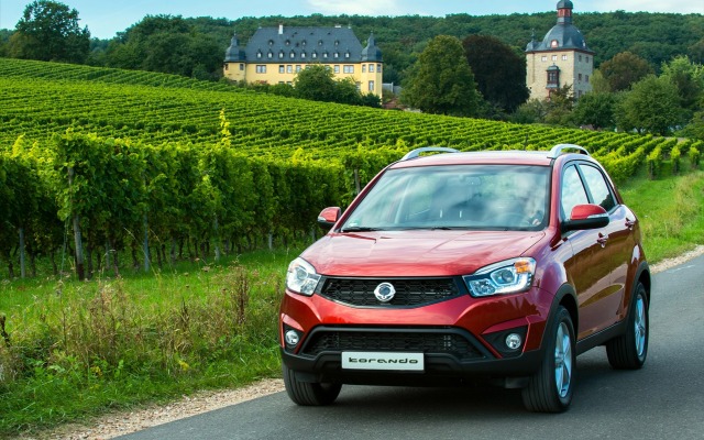 SsangYong Korando 2014. Desktop wallpaper