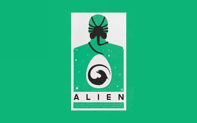 Alien. Desktop wallpaper