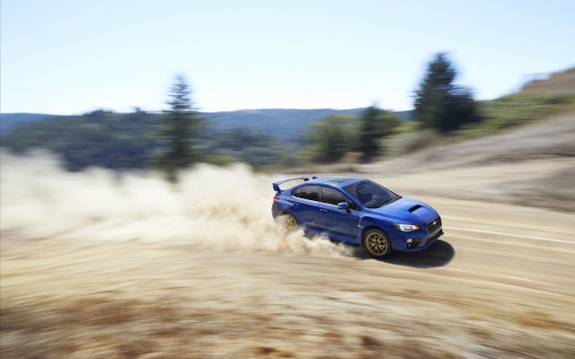 Subaru WRX STI Launch Edition 2015. Desktop wallpaper