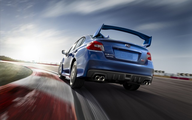 Subaru WRX STI Launch Edition 2015. Desktop wallpaper