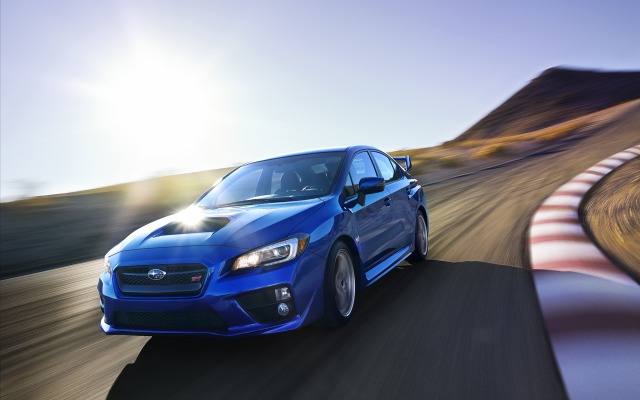 Subaru WRX STI Launch Edition 2015. Desktop wallpaper