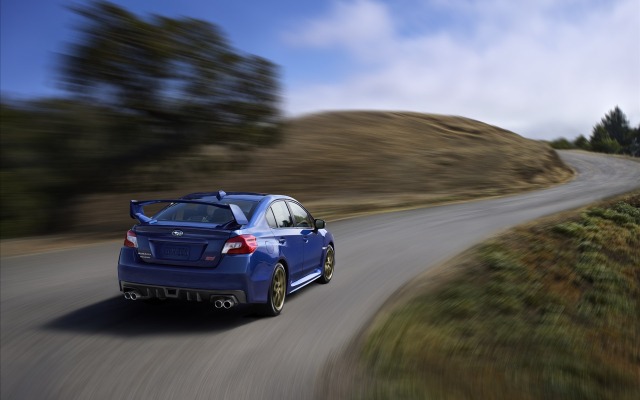 Subaru WRX STI Launch Edition 2015. Desktop wallpaper