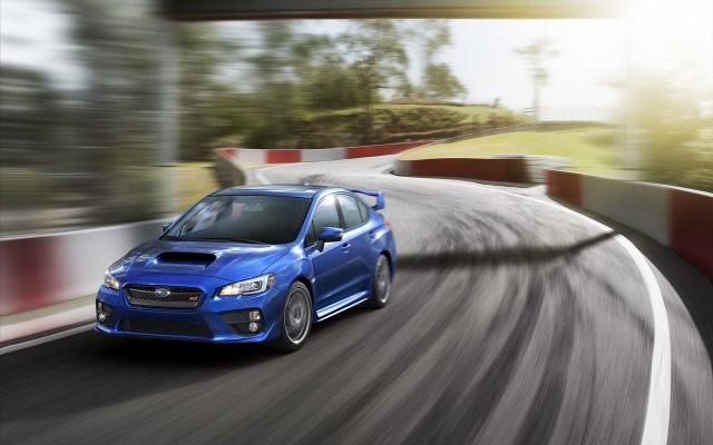 Subaru WRX STI Launch Edition 2015. Desktop wallpaper