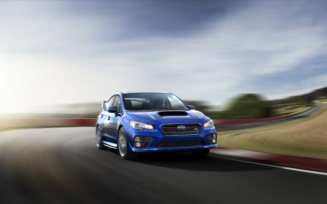 Subaru WRX STI Launch Edition 2015. Desktop wallpaper