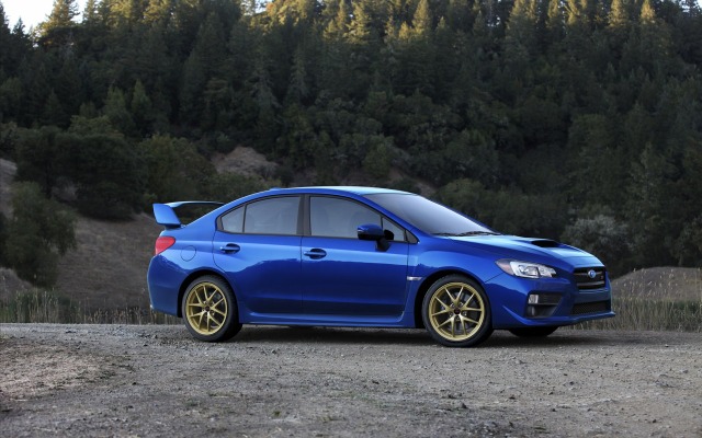 Subaru WRX STI Launch Edition 2015. Desktop wallpaper