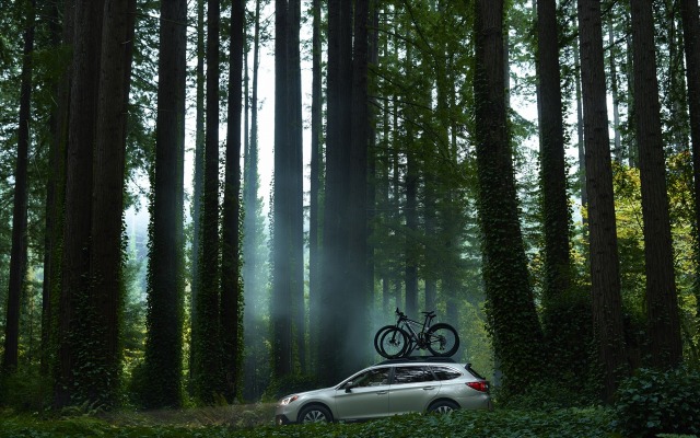 Subaru Outback 2015. Desktop wallpaper