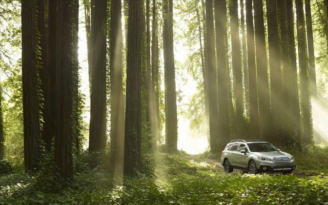 Subaru Outback 2015. Desktop wallpaper