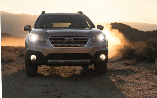 Subaru Outback 2015. Desktop wallpaper