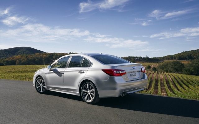 Subaru Legacy 2015. Desktop wallpaper