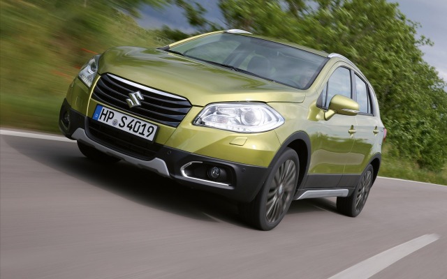 Suzuki SX4 S-Cross 2014. Desktop wallpaper