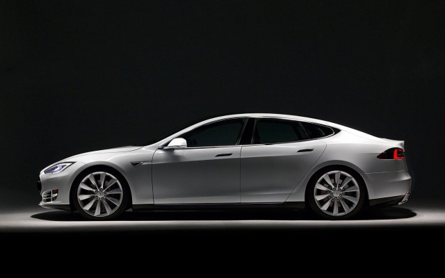 Tesla Model S 2013. Desktop wallpaper