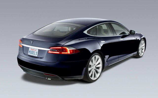 Tesla Model S 2013. Desktop wallpaper