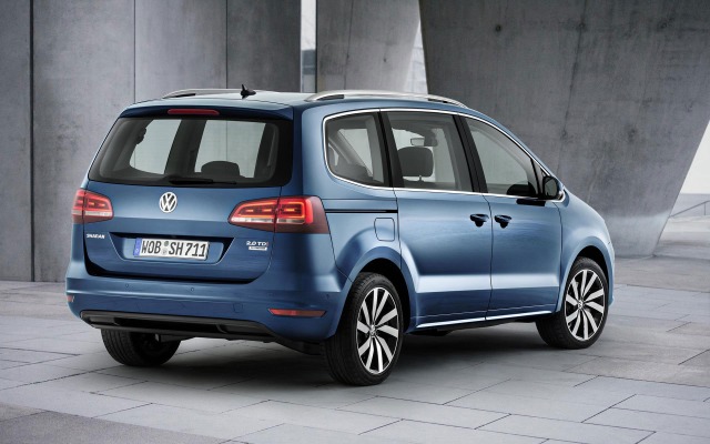 Volkswagen Sharan 2015. Desktop wallpaper