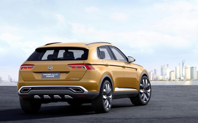 Volkswagen CrossBlue Coupe Concept 2013. Desktop wallpaper