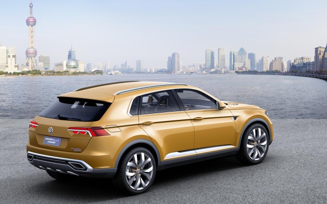 Volkswagen CrossBlue Coupe Concept 2013. Desktop wallpaper