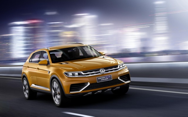 Volkswagen CrossBlue Coupe Concept 2013. Desktop wallpaper