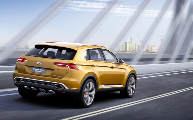 Volkswagen CrossBlue Coupe Concept 2013. Desktop wallpaper