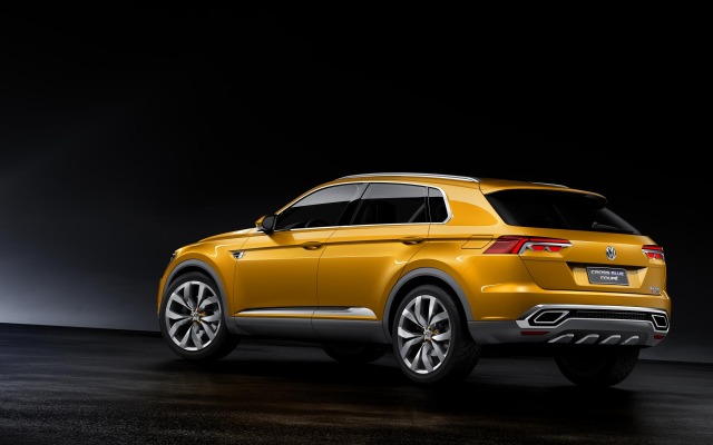 Volkswagen CrossBlue Coupe Concept 2013. Desktop wallpaper