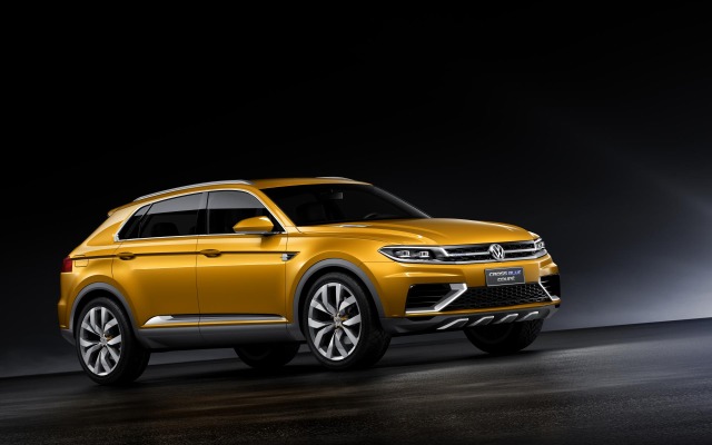 Volkswagen CrossBlue Coupe Concept 2013. Desktop wallpaper