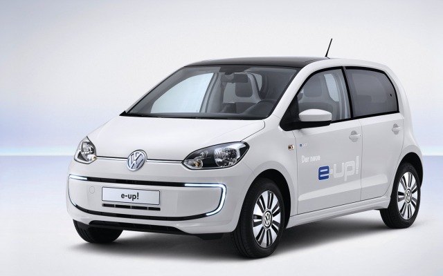 Volkswagen e-Up 2014. Desktop wallpaper