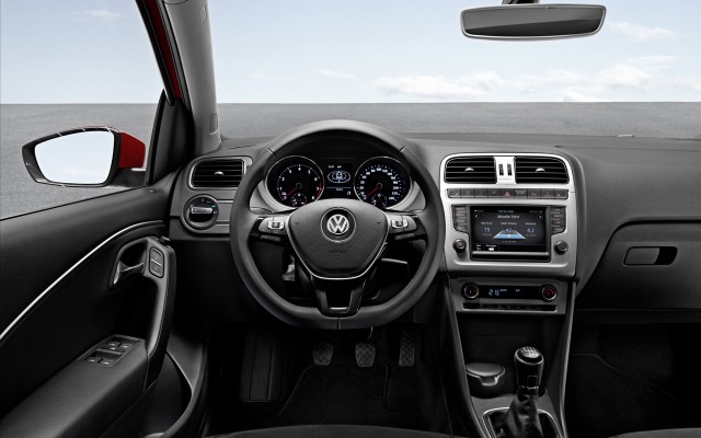 Volkswagen Polo 2014. Desktop wallpaper