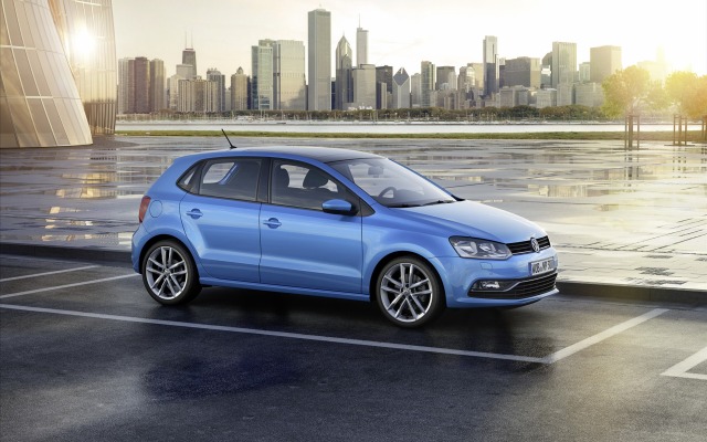 Volkswagen Polo 2014. Desktop wallpaper