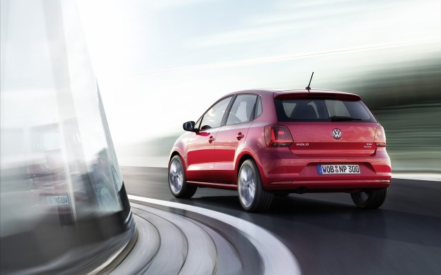 Volkswagen Polo 2014. Desktop wallpaper