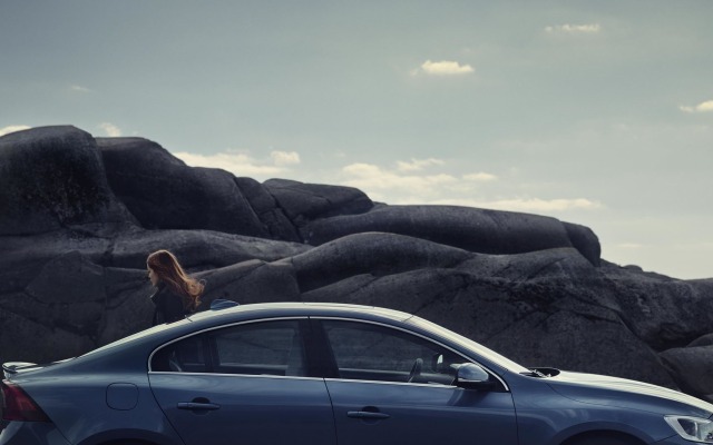 Volvo S60 2015. Desktop wallpaper