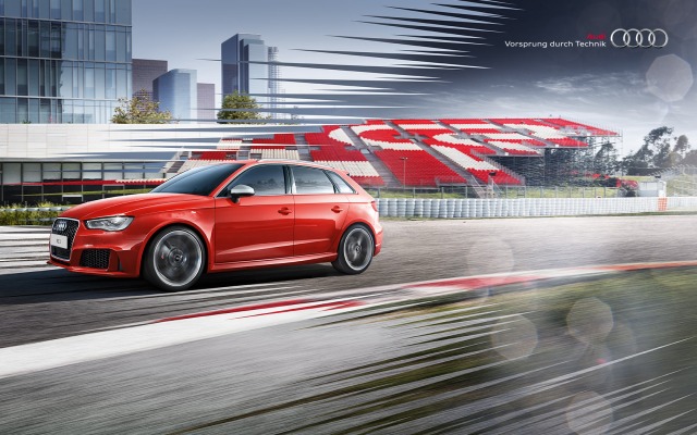 Audi RS 3 Sportback 2015. Desktop wallpaper