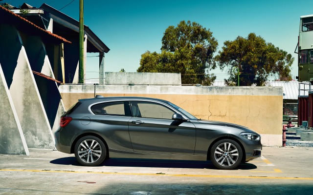 BMW 1 Series 3-door 2015. Desktop wallpaper