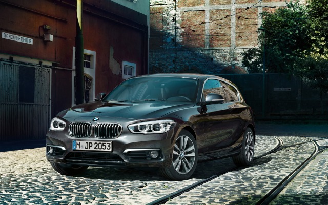 BMW 1 Series 3-door 2015. Desktop wallpaper