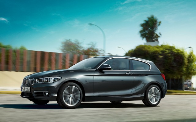 BMW 1 Series 3-door 2015. Desktop wallpaper