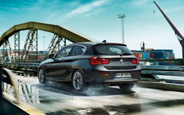 BMW 1 Series 3-door 2015. Desktop wallpaper