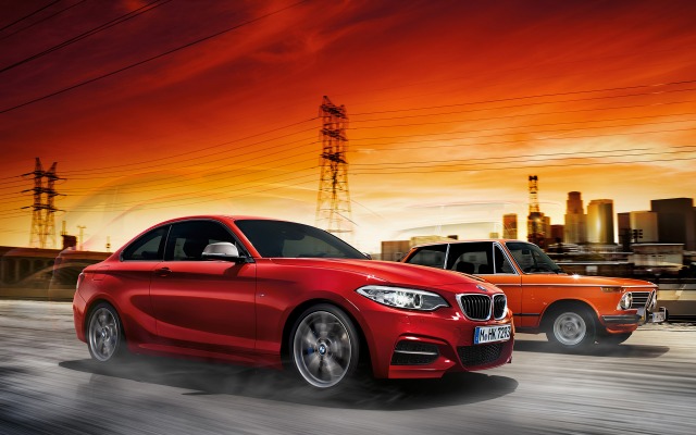 BMW 2 Series Coupe 2015. Desktop wallpaper